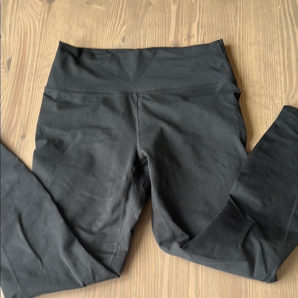 Black High-Waisted Leggings